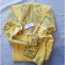 Сокальський мотив заготовка блузки під вишивку (жовта)